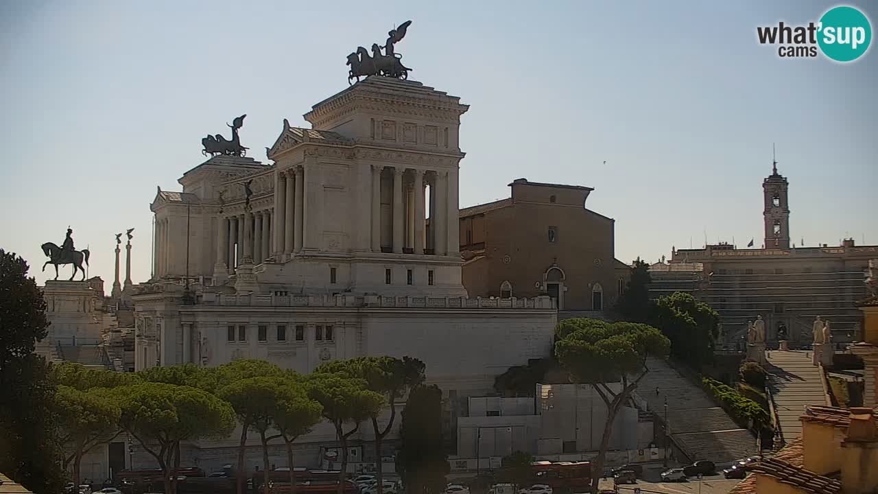 Rome Livecam – Vittoriano webcam – Autel de La Patrie