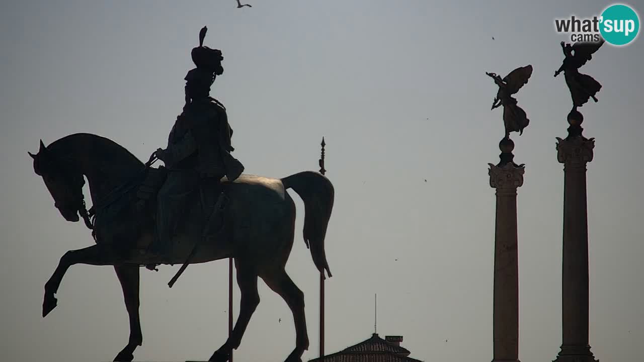 Rome Livecam – Vittoriano webcam – Altare della Patria