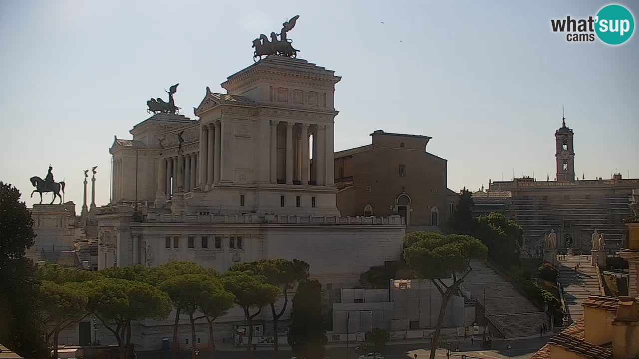 Rome Livecam – Vittoriano webcam – Autel de La Patrie