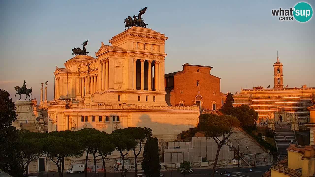 Roma Camera en vivo – Vittoriano webcam – Altare della Patria