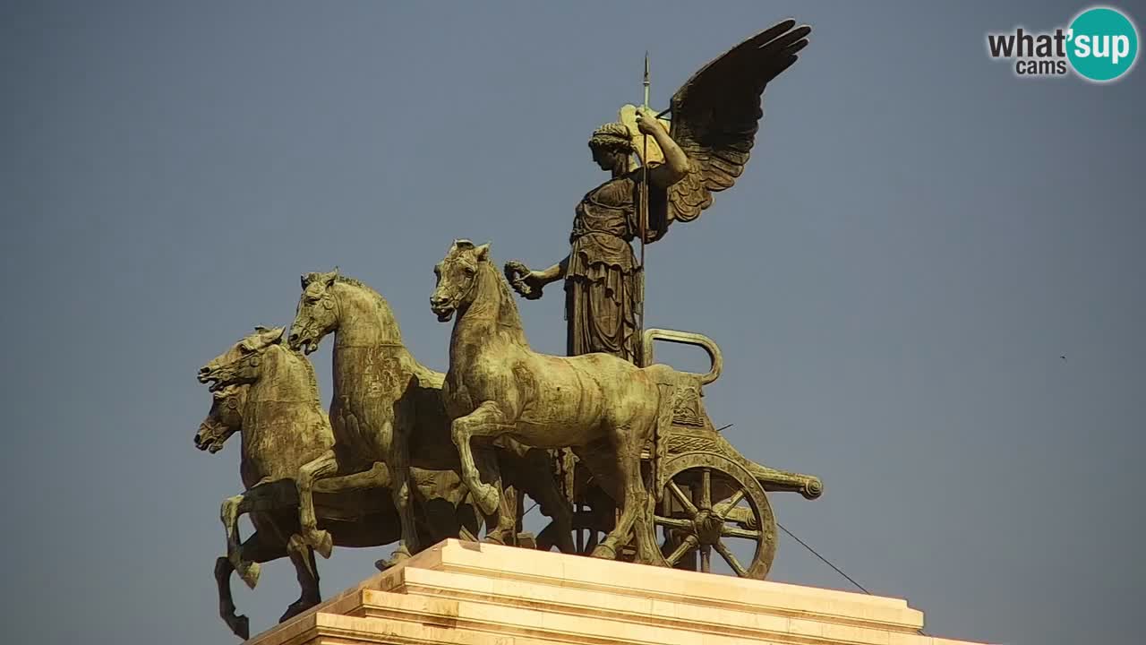 Rome Livecam – Vittoriano webcam – Altare della Patria