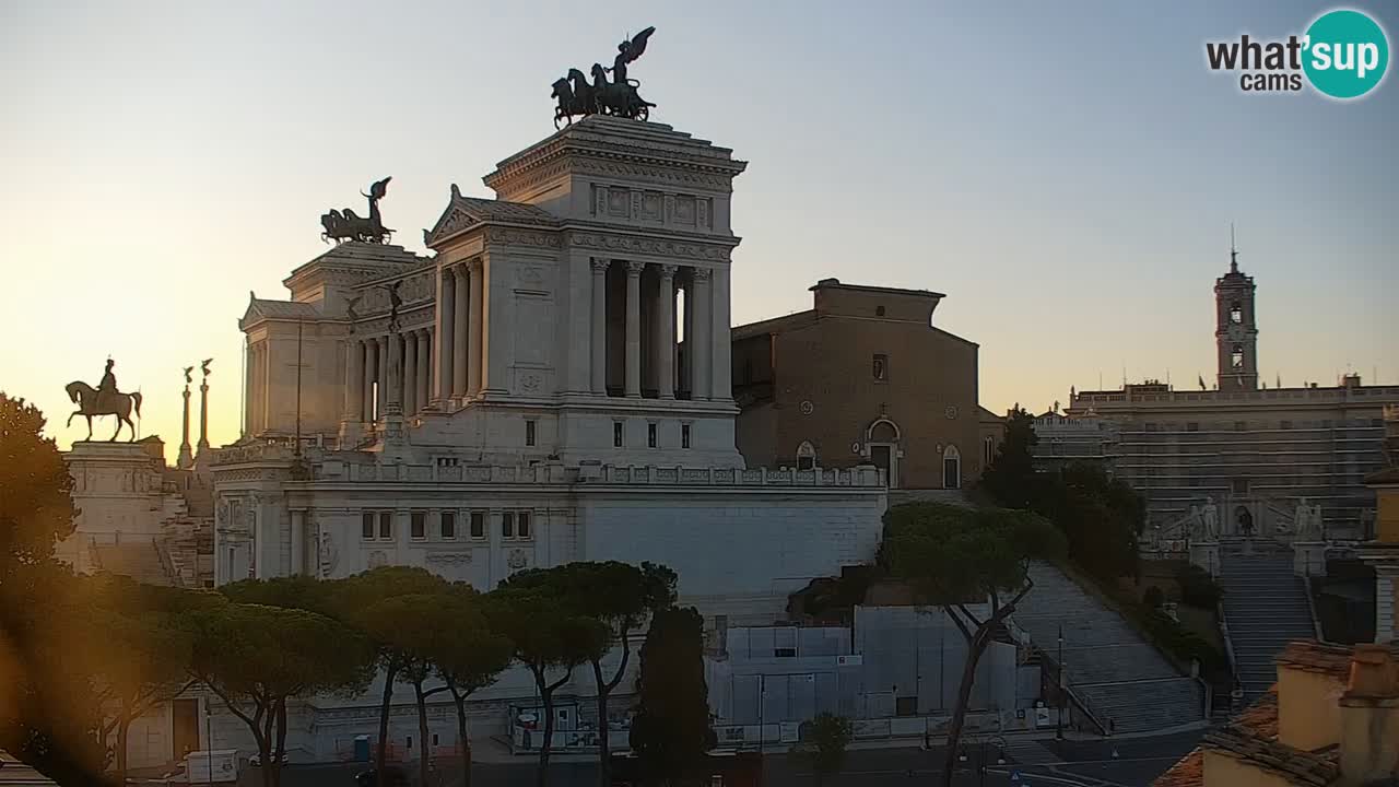 Rome Livecam – Vittoriano webcam – Altare della Patria