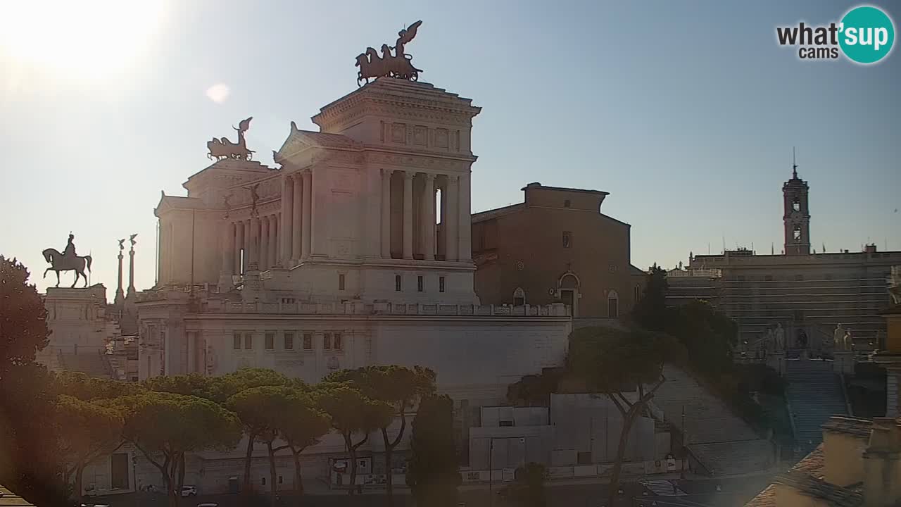 Rome Livecam – Vittoriano webcam – Altare della Patria