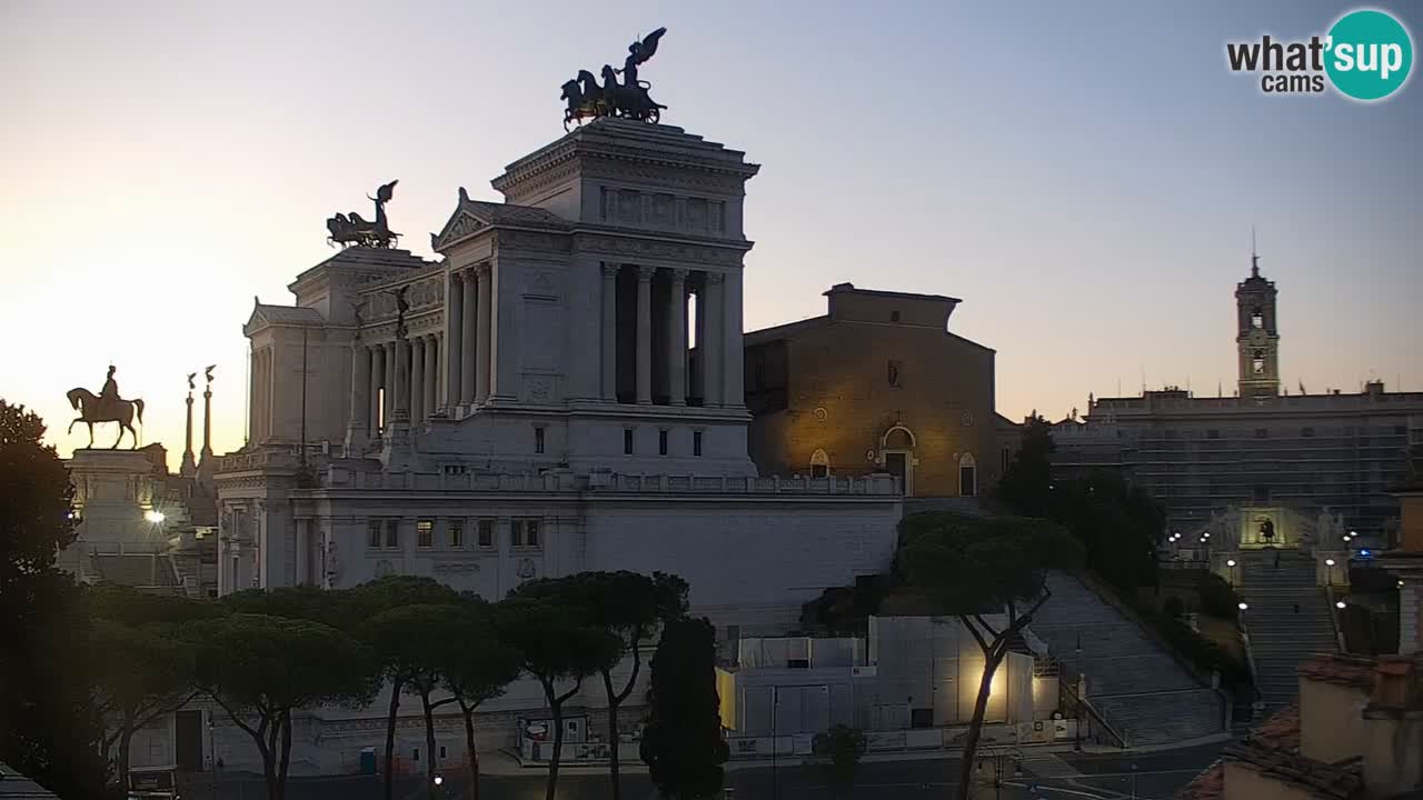 Roma Camera en vivo – Vittoriano webcam – Altare della Patria