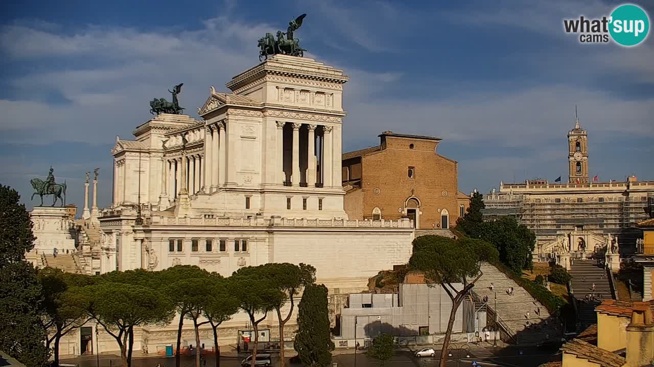 Roma Livecam – Vittoriano webcam – Altare della Patria