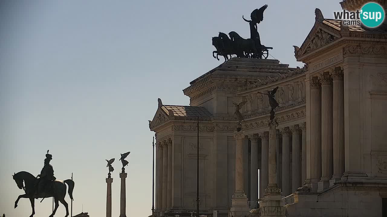 Roma Camera en vivo – Vittoriano webcam – Altare della Patria