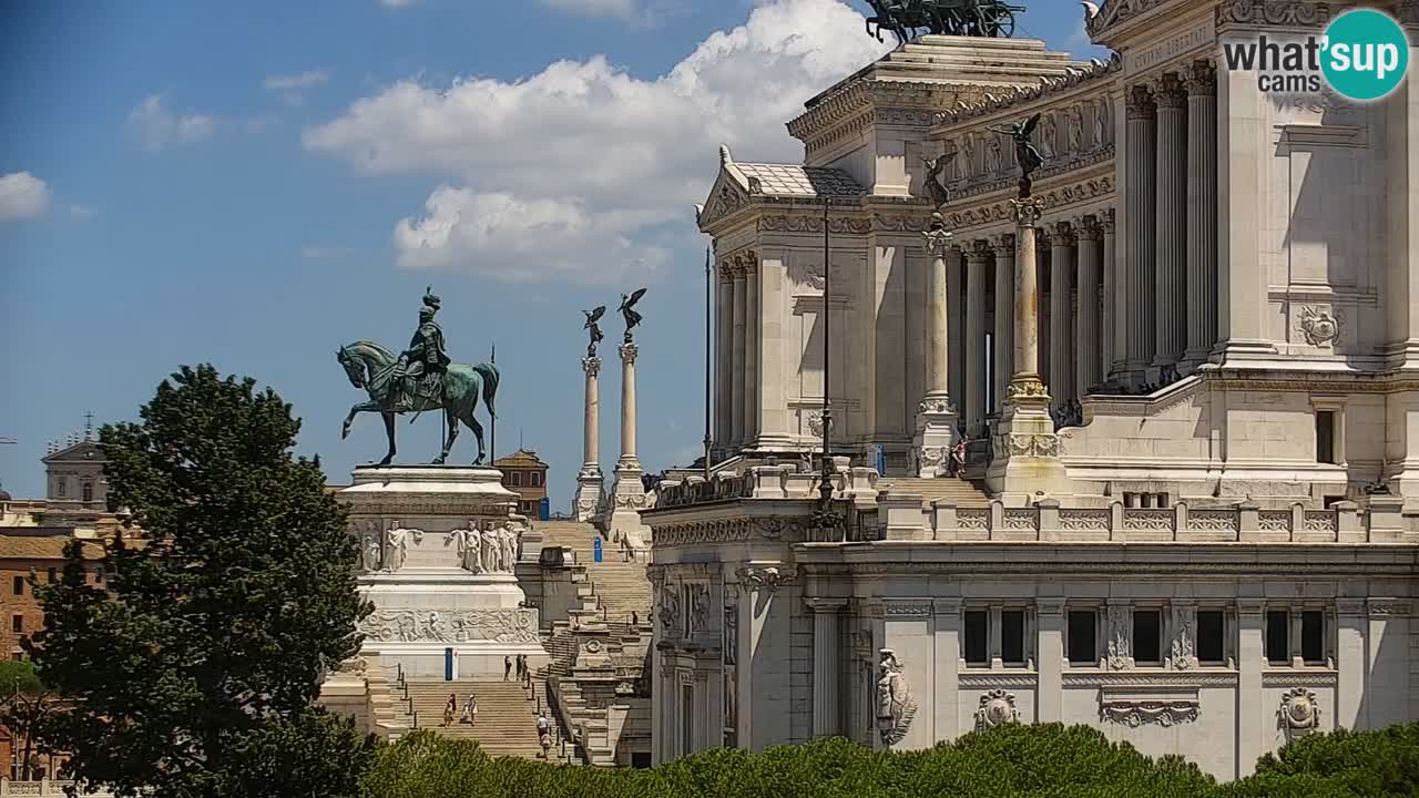 Rome Livecam – Vittoriano webcam – Altare della Patria