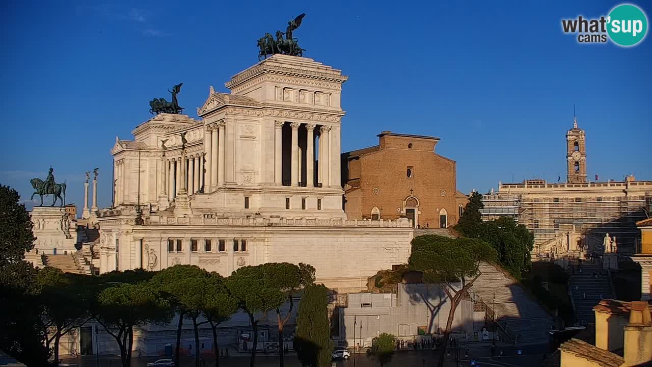 Roma Camera en vivo – Vittoriano webcam – Altare della Patria
