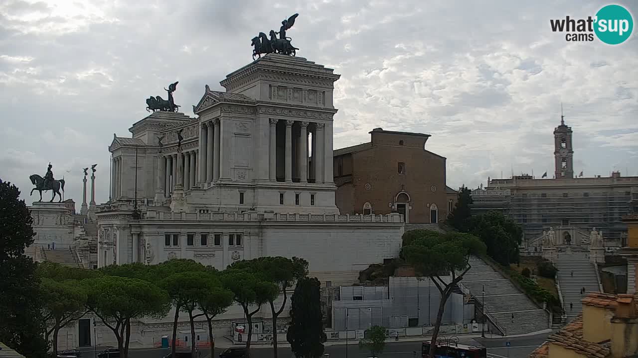 Rome Livecam – Vittoriano webcam – Altare della Patria
