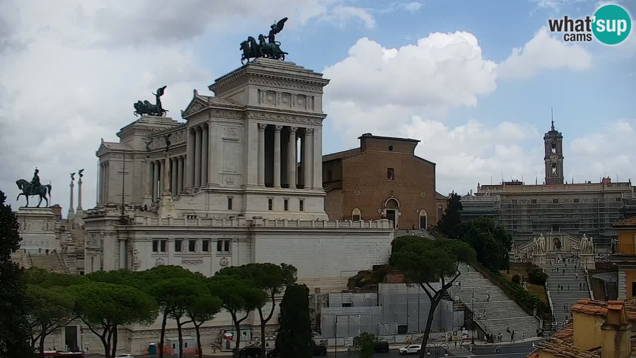 Rome Livecam – Vittoriano webcam – Altare della Patria