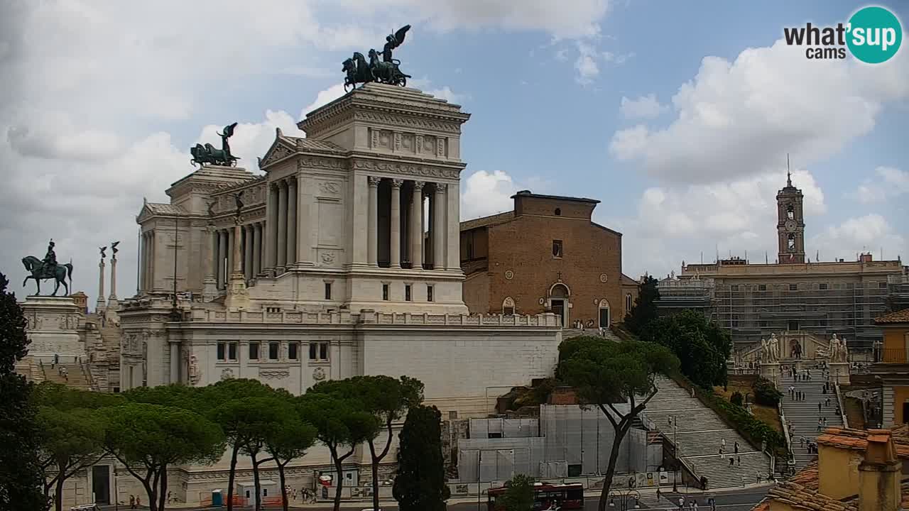 Rome Livecam – Vittoriano webcam – Altare della Patria