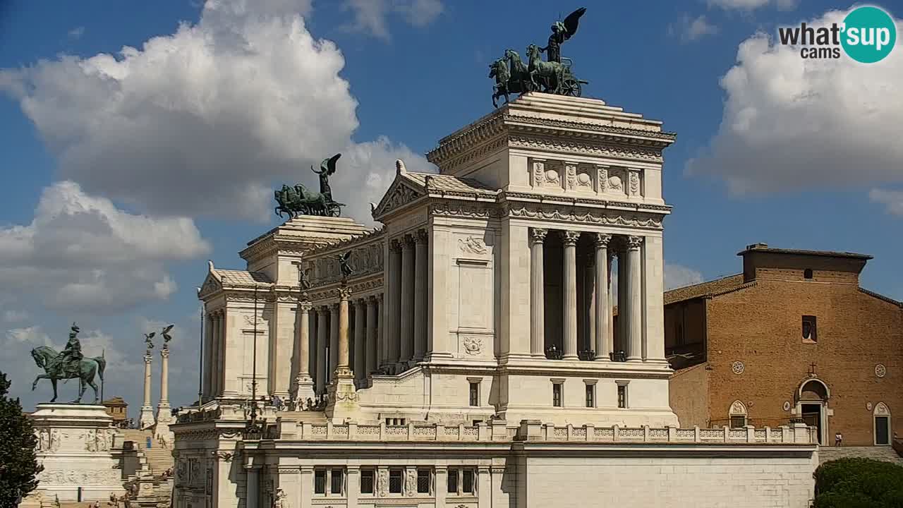 Rome Livecam – Vittoriano webcam – Autel de La Patrie