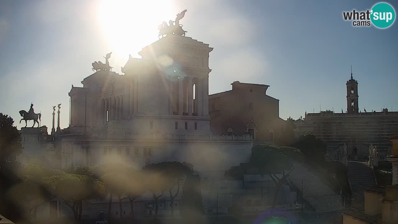 Rome Livecam – Vittoriano webcam – Altare della Patria