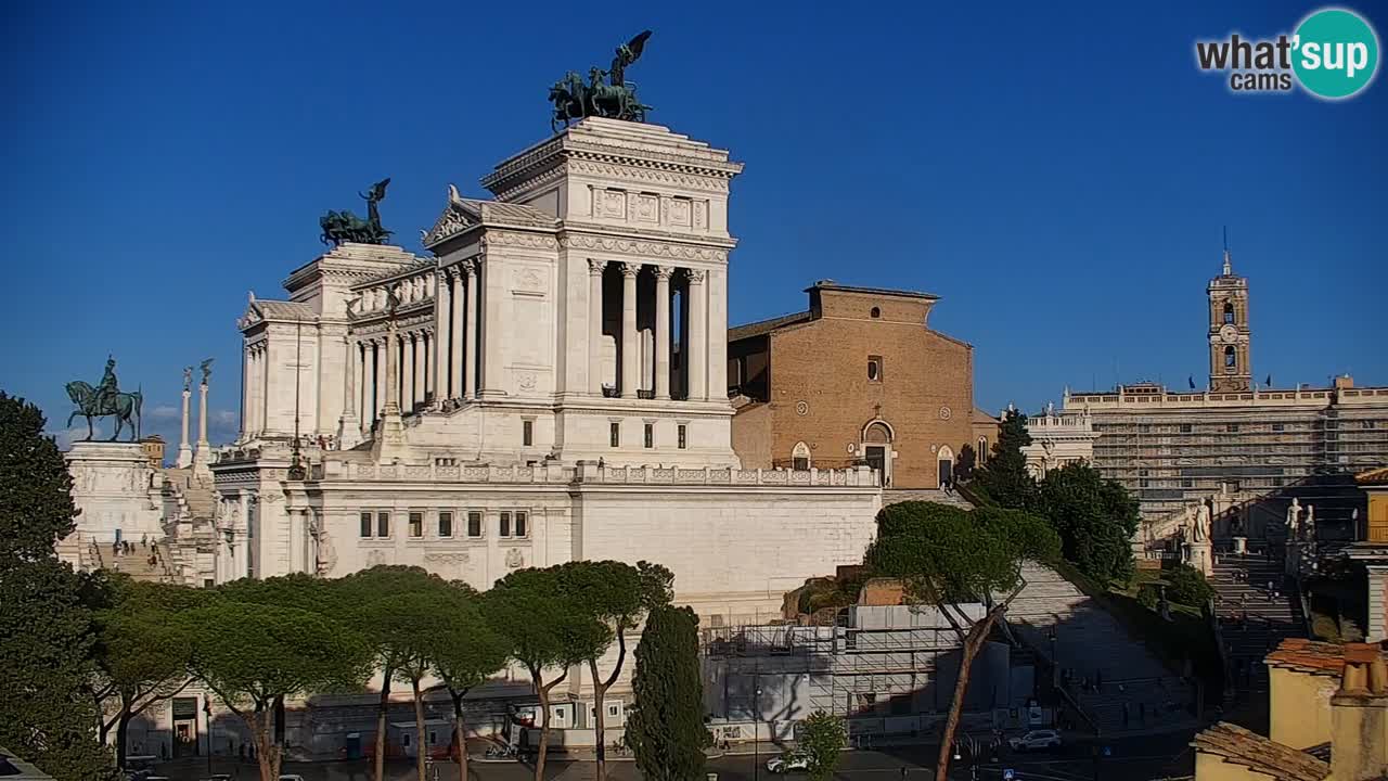 Roma Livecam – Vittoriano webcam – Altare della Patria