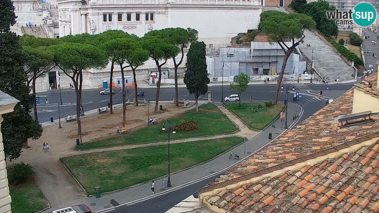 Rome Livecam – Vittoriano webcam – Altare della Patria