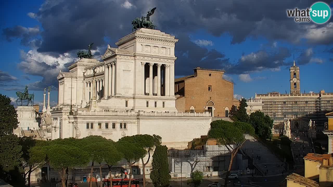 Roma Camera en vivo – Vittoriano webcam – Altare della Patria