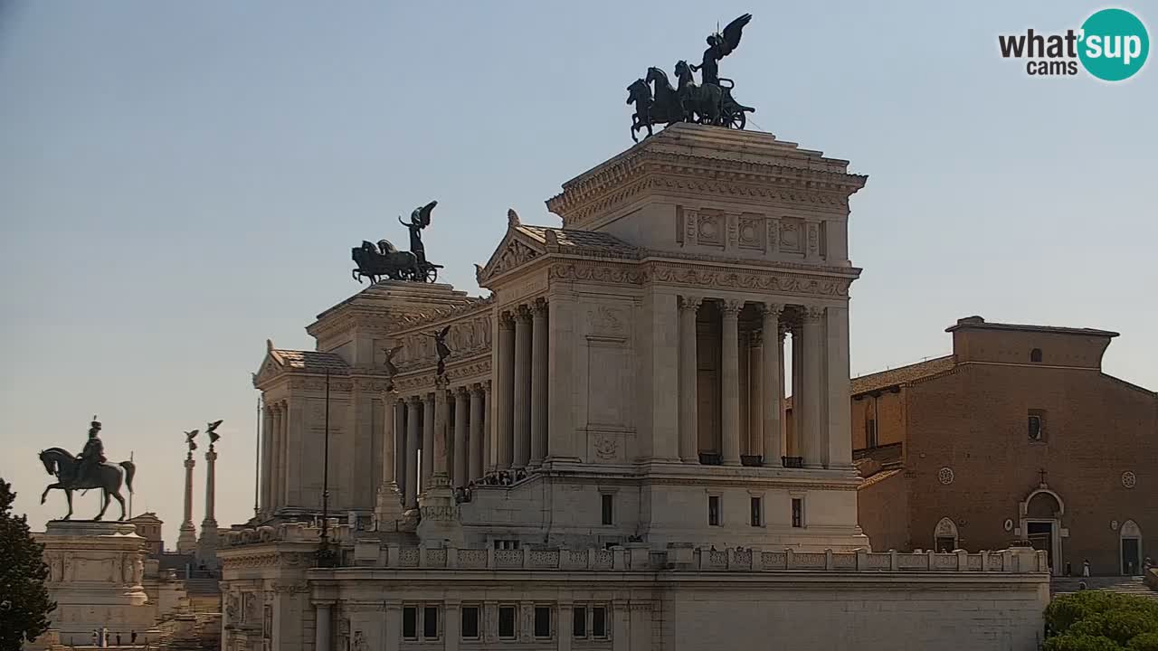 Rome Livecam – Vittoriano webcam – Altare della Patria