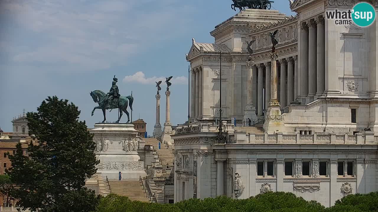 Rome Livecam – Vittoriano webcam – Autel de La Patrie