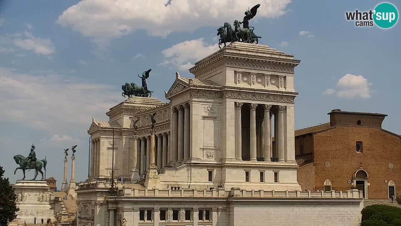 Rome Livecam – Vittoriano webcam – Autel de La Patrie