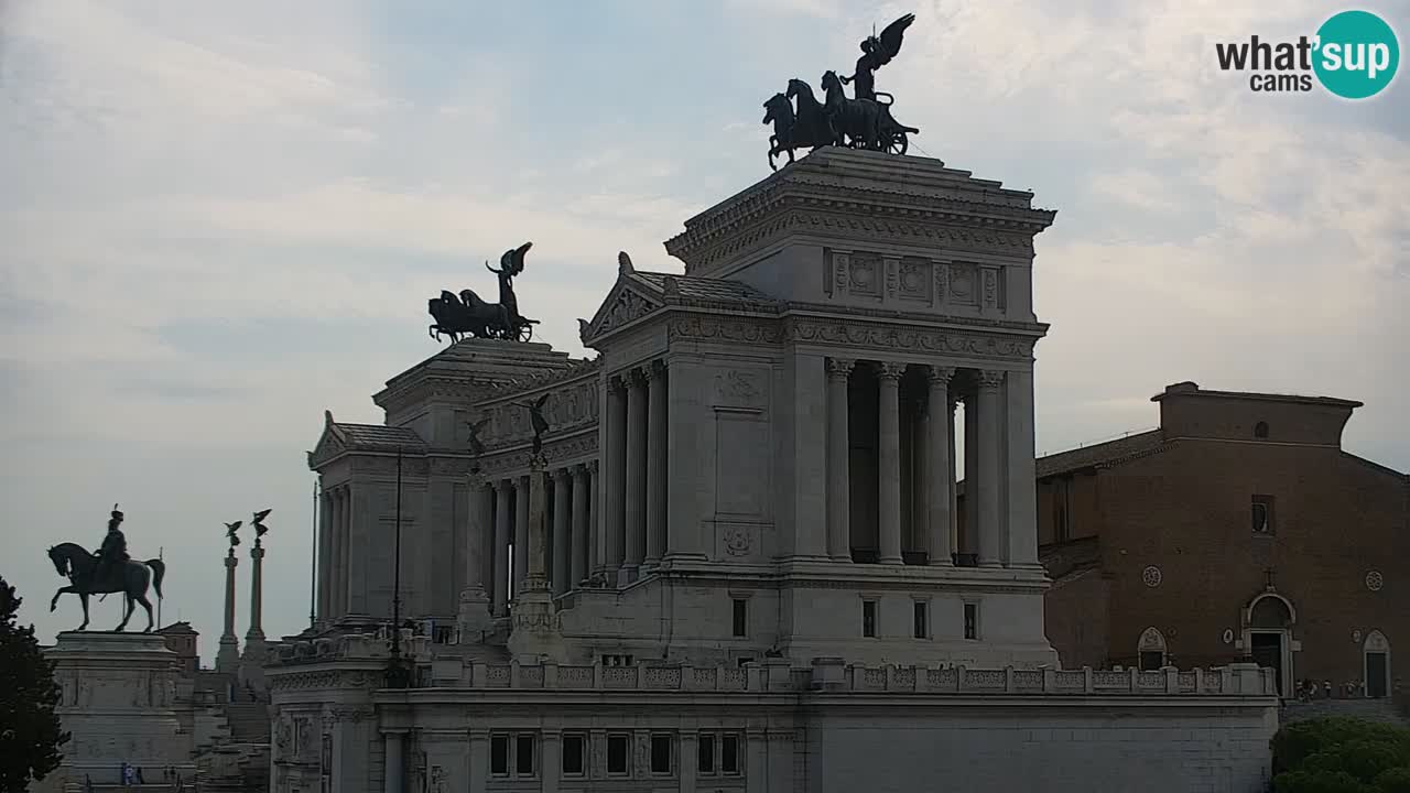 Rome Livecam – Vittoriano webcam – Autel de La Patrie