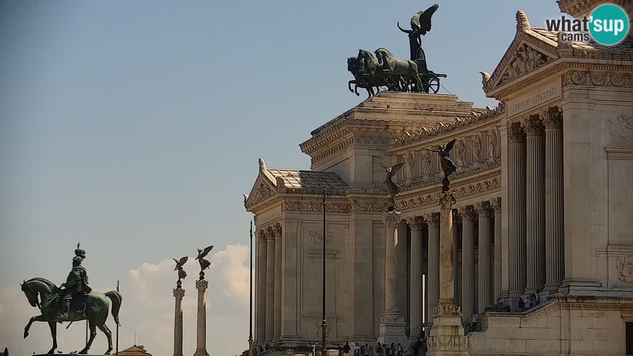 Roma Camera en vivo – Vittoriano webcam – Altare della Patria