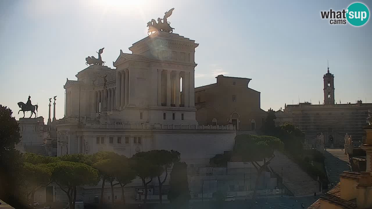 Rome Livecam – Vittoriano webcam – Altare della Patria