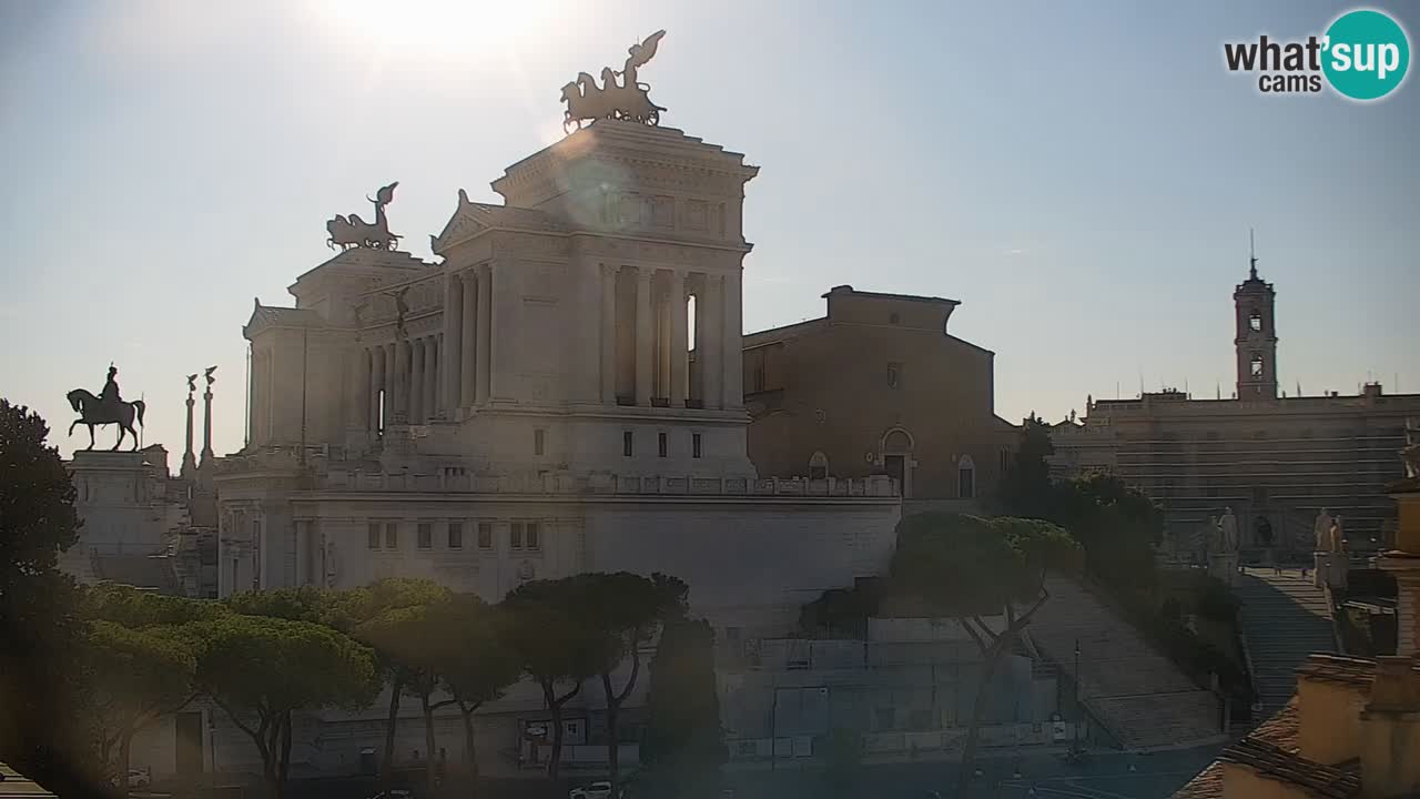 Rome Livecam – Vittoriano webcam – Altare della Patria