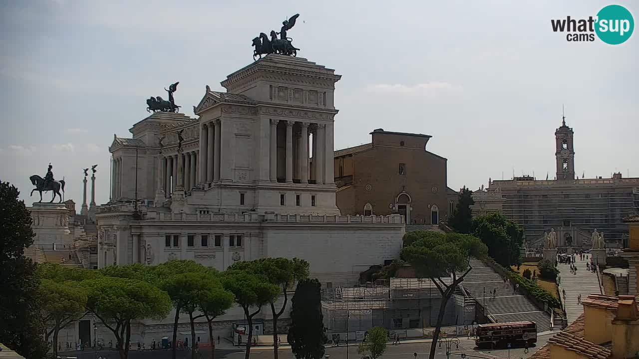 Rome Livecam – Vittoriano webcam – Altare della Patria