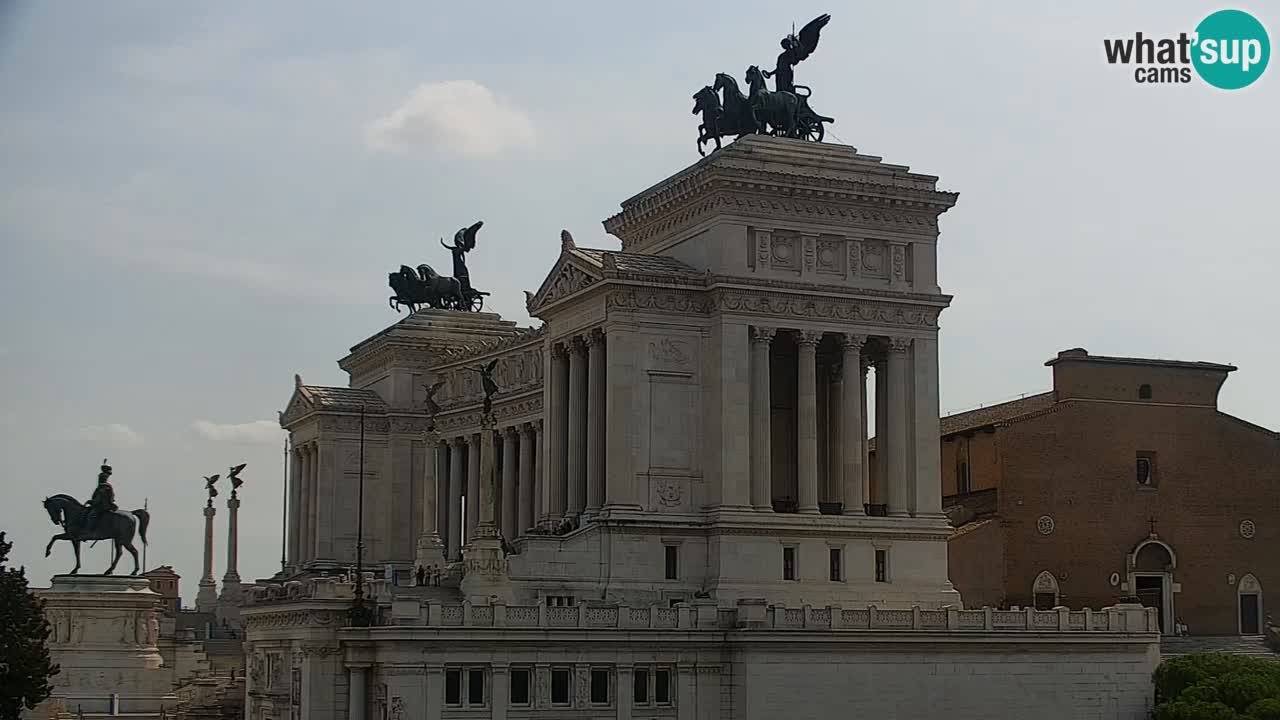Rome Livecam – Vittoriano webcam – Altare della Patria