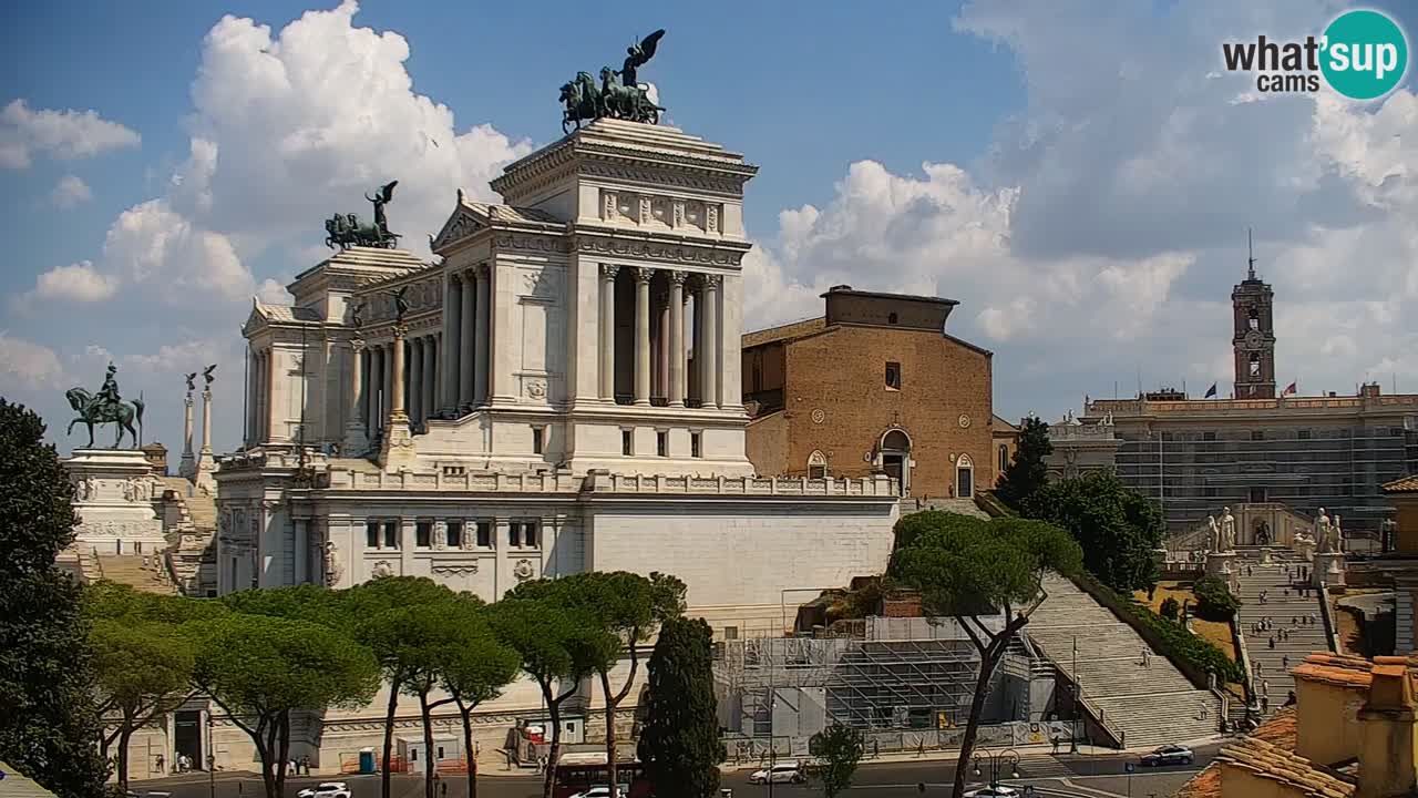 Roma Camera en vivo – Vittoriano webcam – Altare della Patria