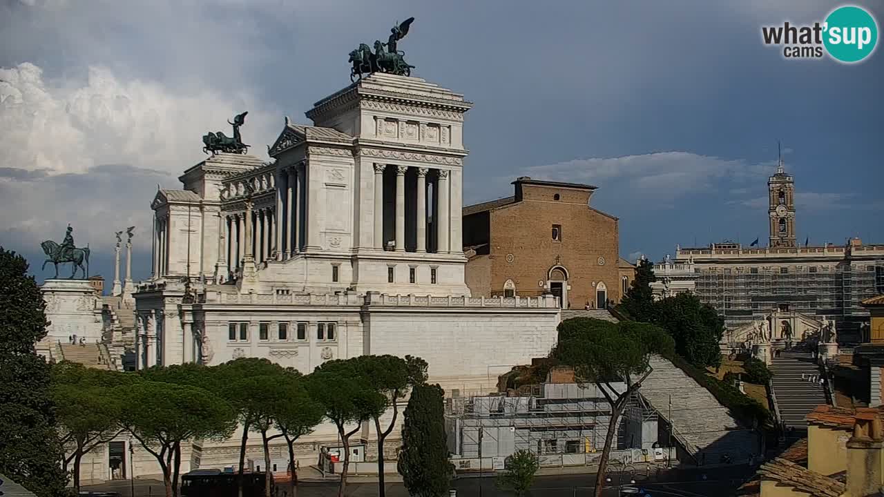 Rome Livecam – Vittoriano webcam – Autel de La Patrie