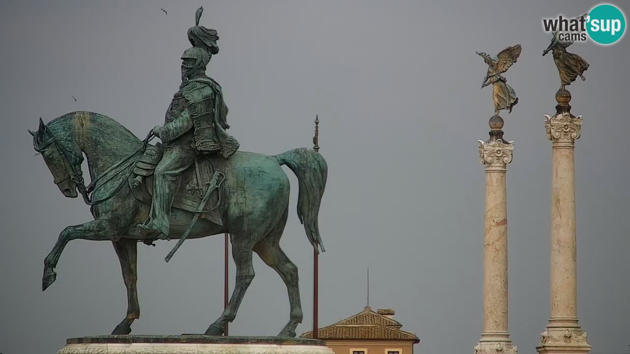 Rome Livecam – Vittoriano webcam – Altare della Patria
