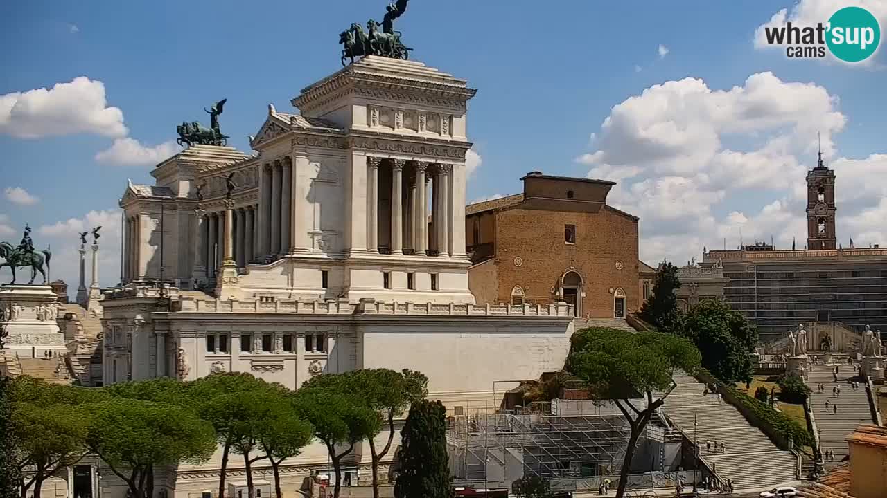 Rome Livecam – Vittoriano webcam – Altare della Patria