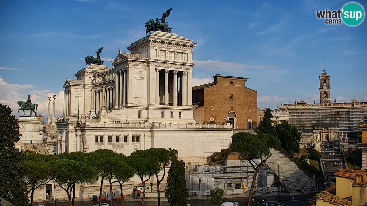 Roma Livecam – Vittoriano webcam – Altare della Patria