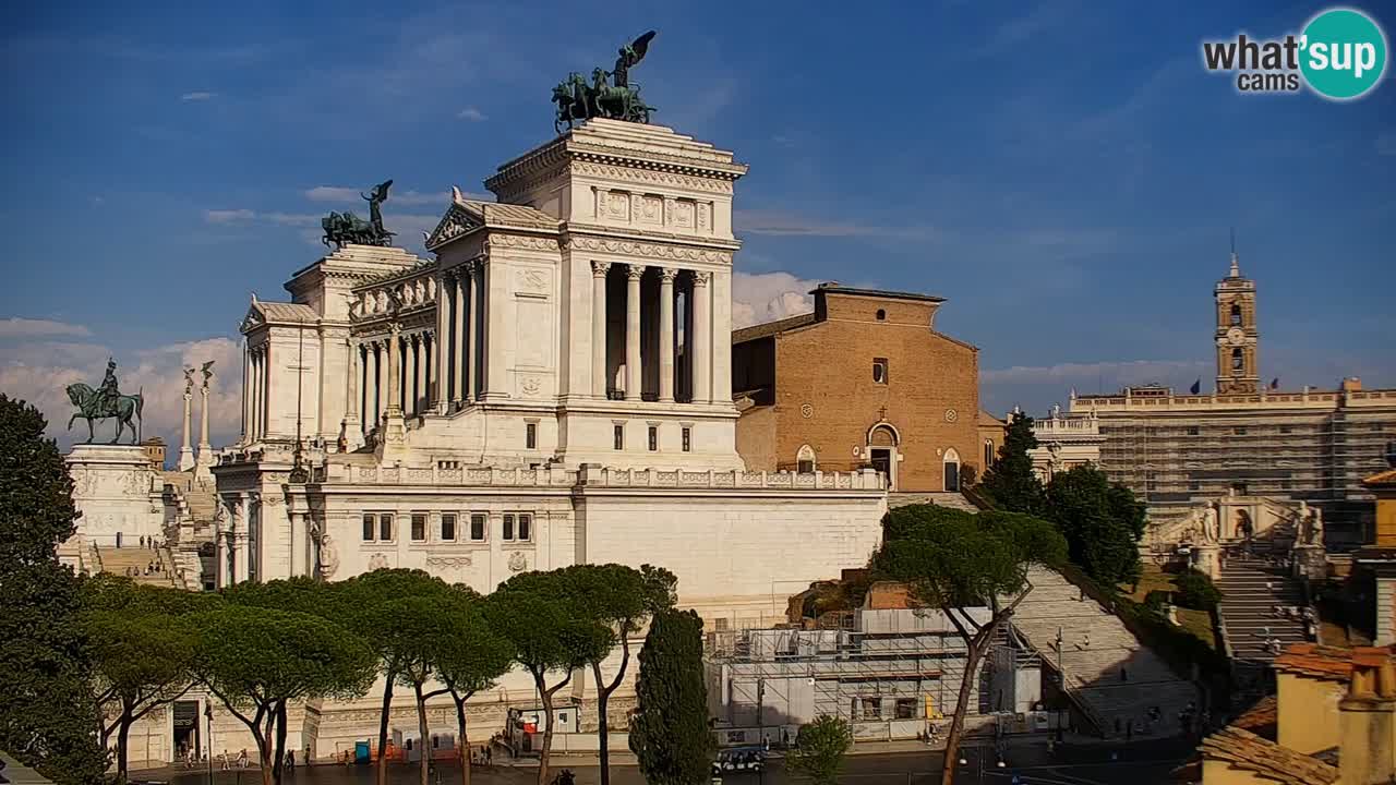Roma Camera en vivo – Vittoriano webcam – Altare della Patria