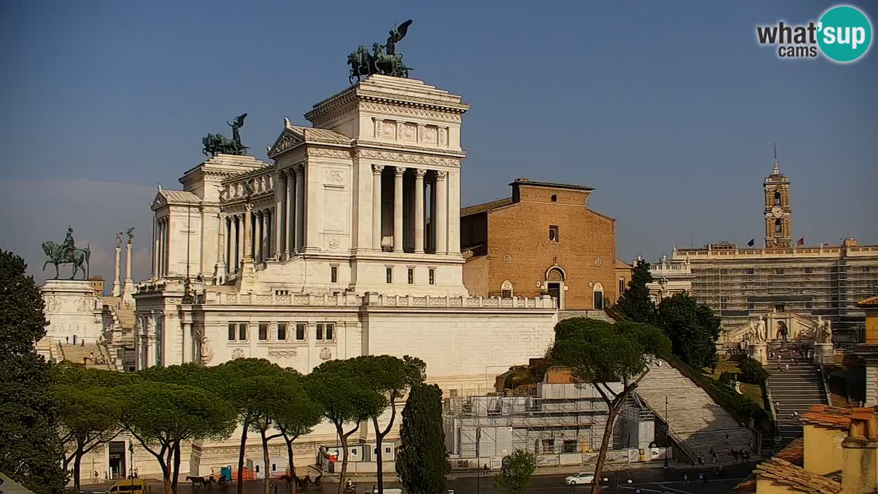 Roma Livecam – Vittoriano webcam – Altare della Patria