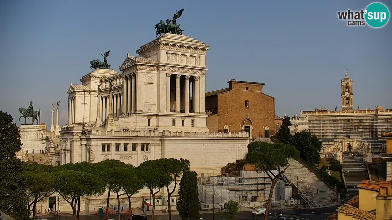 Rome Livecam – Vittoriano webcam – Altare della Patria