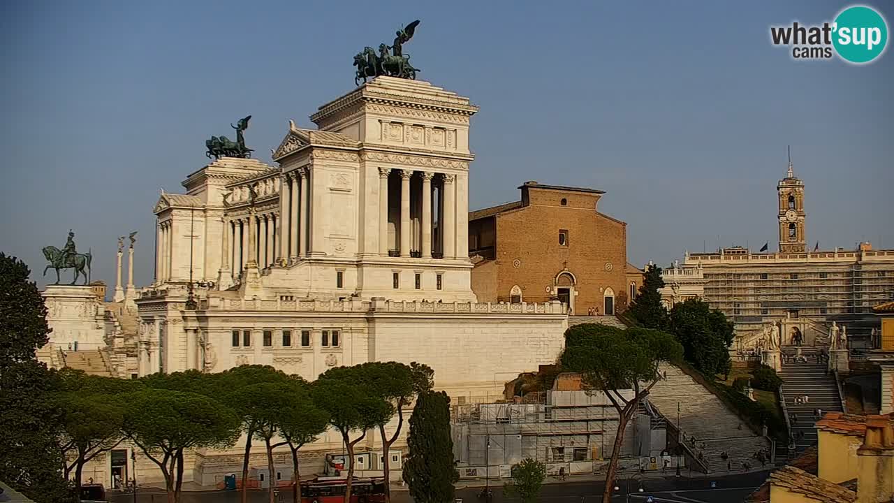 Roma Camera en vivo – Vittoriano webcam – Altare della Patria