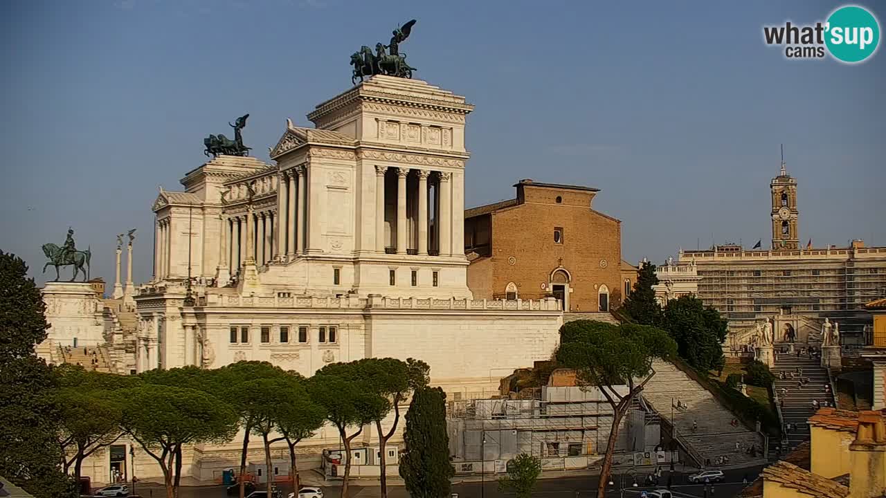 Roma Camera en vivo – Vittoriano webcam – Altare della Patria