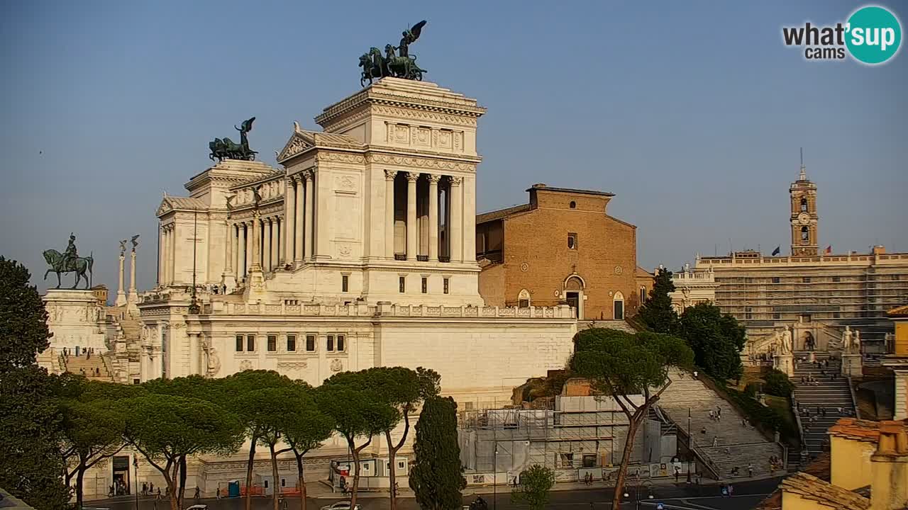 Roma Livecam – Vittoriano webcam – Altare della Patria