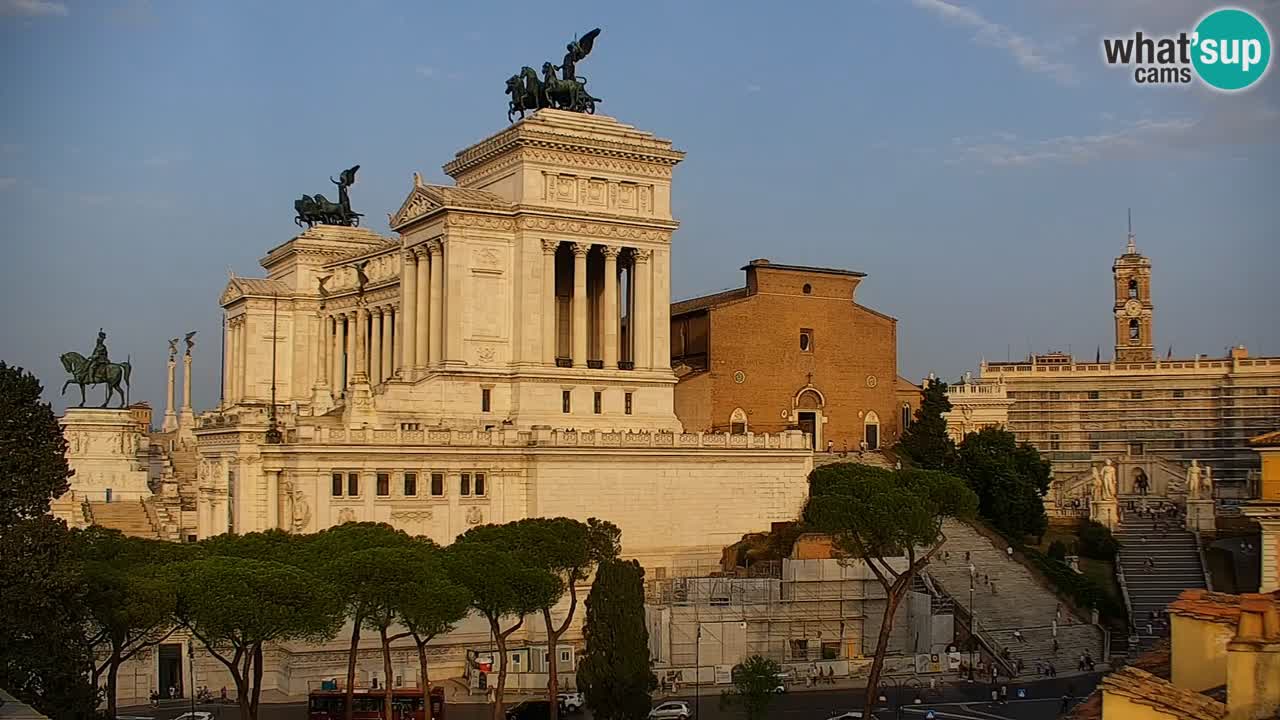 Rome Livecam – Vittoriano webcam – Altare della Patria