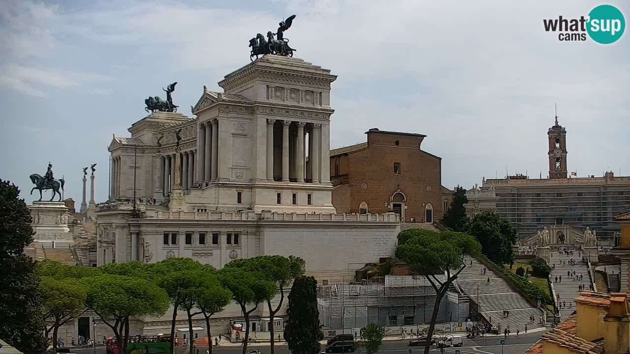 Roma Camera en vivo – Vittoriano webcam – Altare della Patria