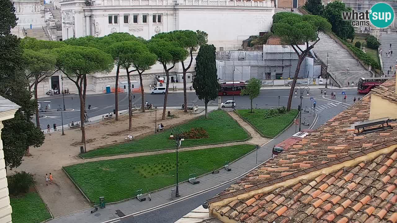 Rim Spletna kamera – Vittoriano – Oltar domovine