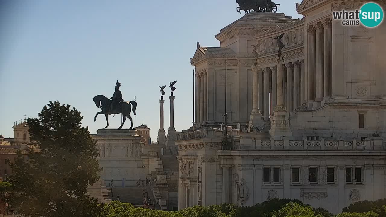 Roma Livecam – Vittoriano webcam – Altare della Patria