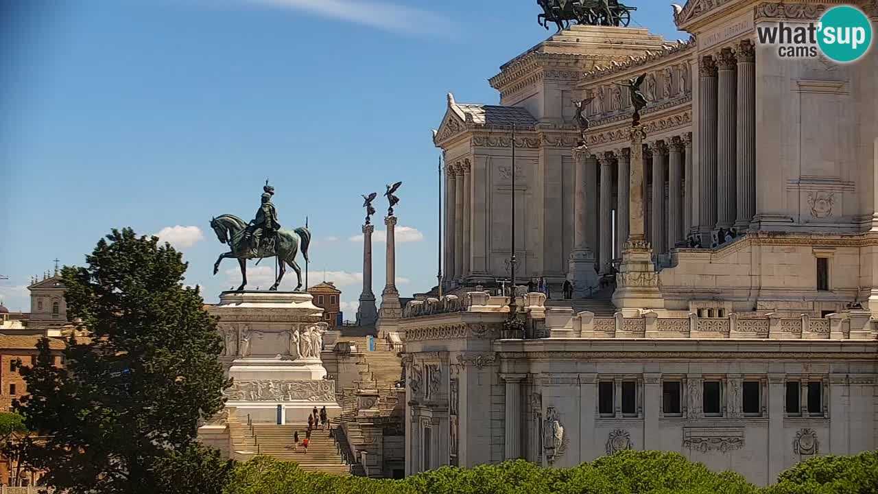 Rom Webcam – Vittoriano – Altar des Vaterlands
