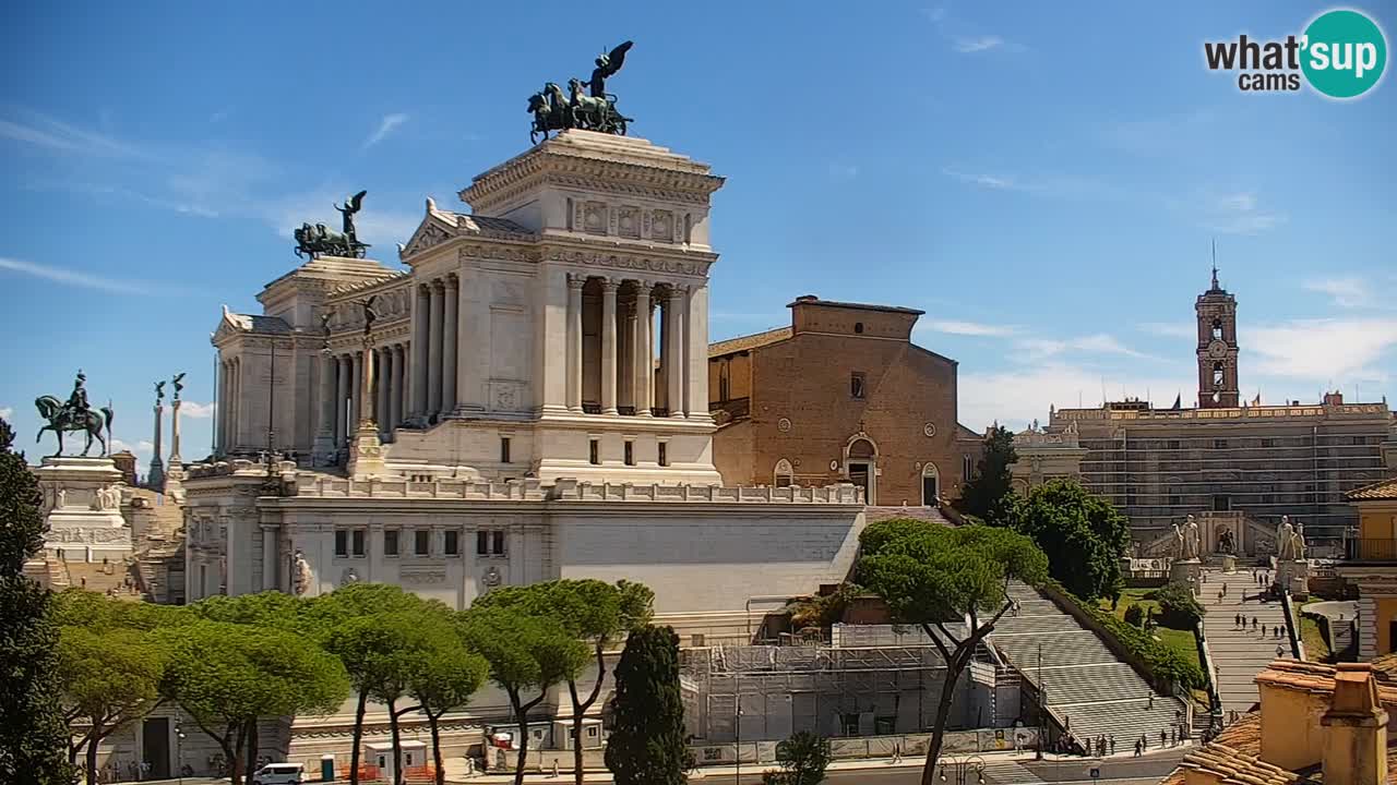 Roma Livecam – Vittoriano webcam – Altare della Patria