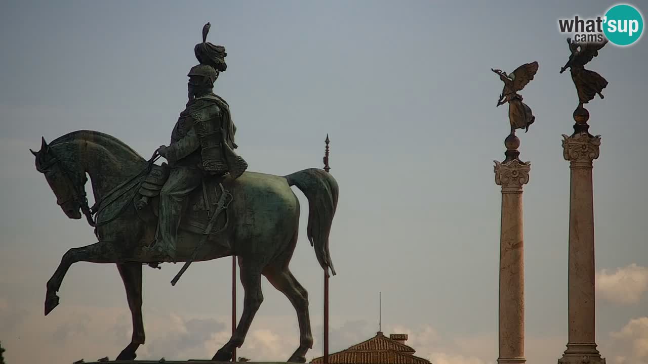 Rim Spletna kamera – Vittoriano – Oltar domovine