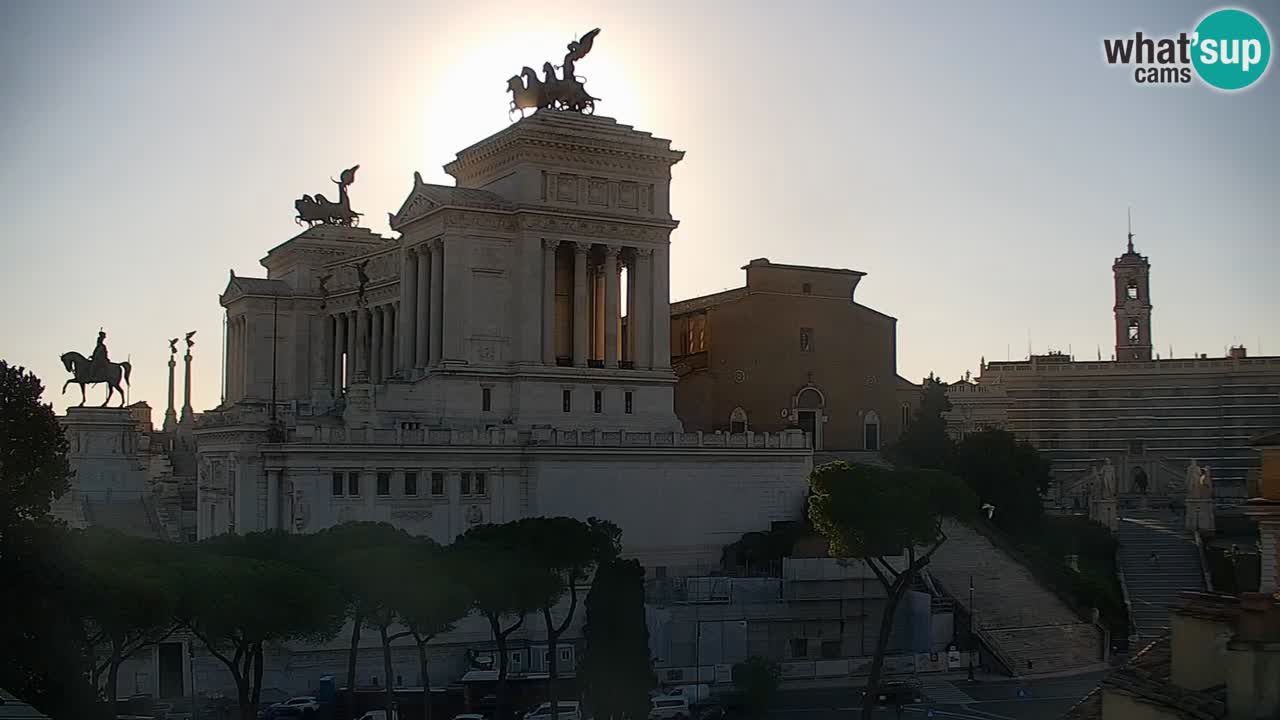 Rome Livecam – Vittoriano webcam – Altare della Patria