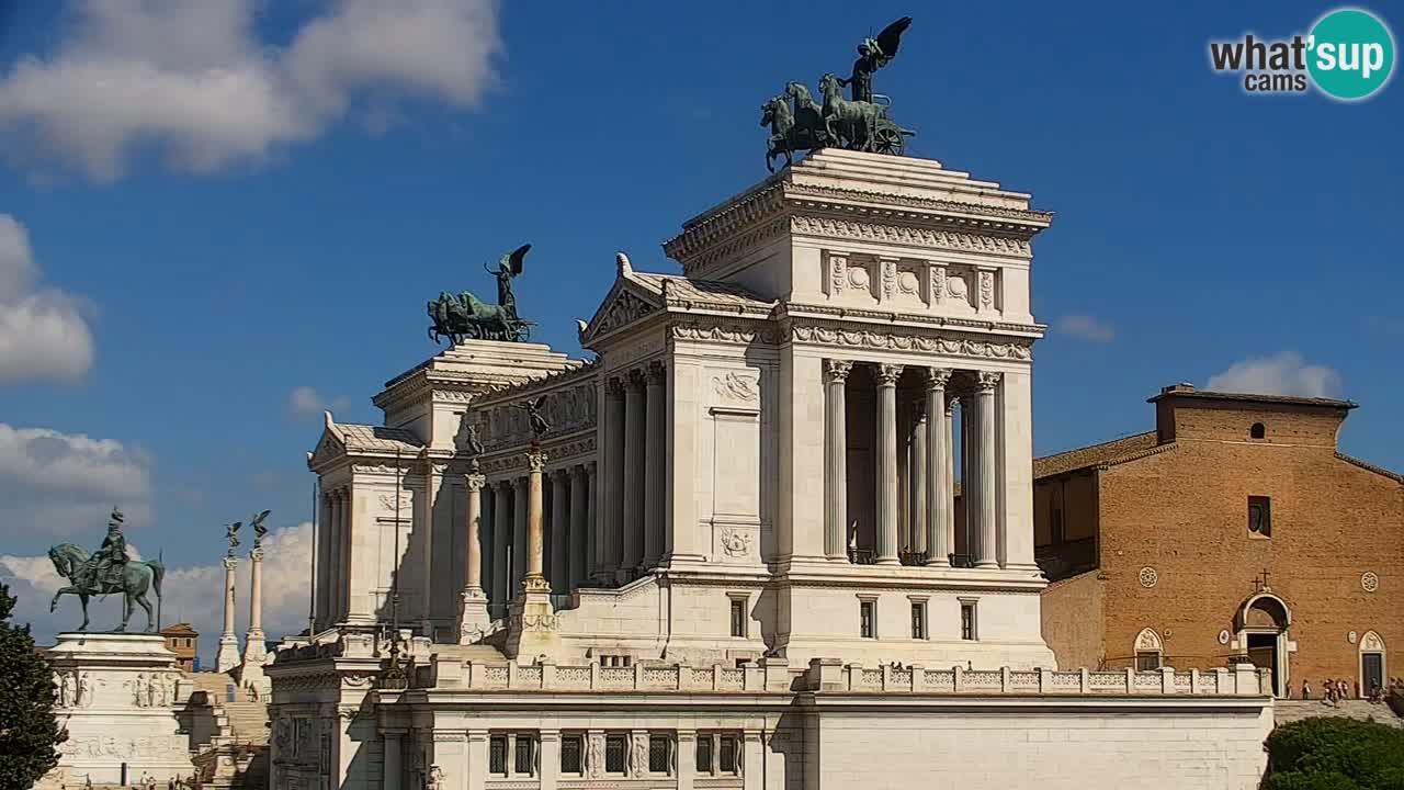 Rome Livecam – Vittoriano webcam – Autel de La Patrie