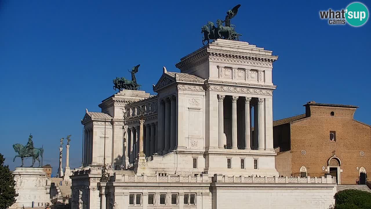 Rome Livecam – Vittoriano webcam – Autel de La Patrie